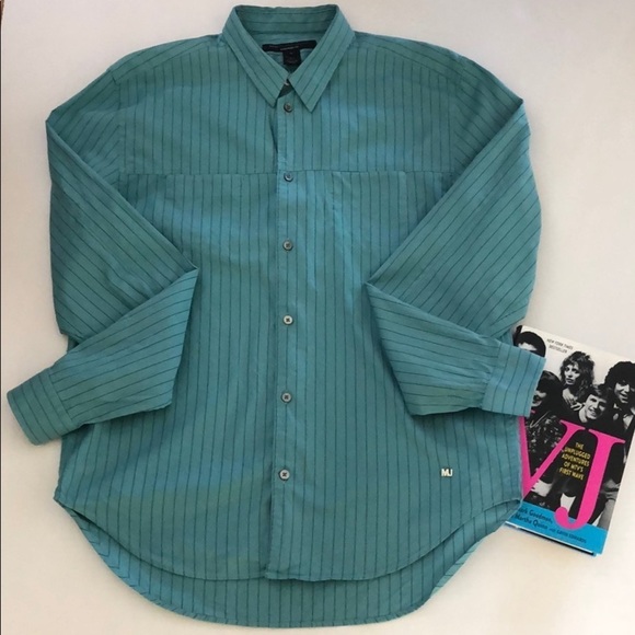 Marc by Marc Jacobs Shrunken Fit Button Down Shirt - Picture 1 of 6